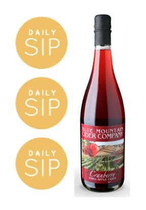 The Daily Sip: Blue Mountain Cider Company Cranberry Cider