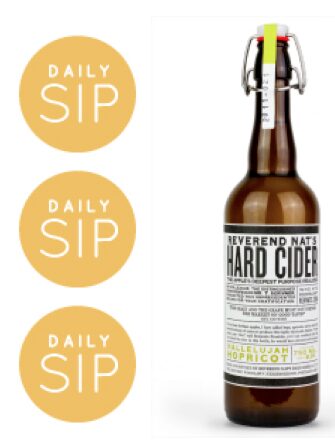 The Daily Sip: Reverend Nat’s Hard Cider Hallelujah Hopricot