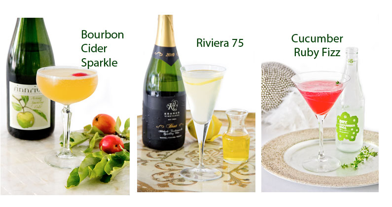 Get your festive fizz on with these sparkling cocktails!