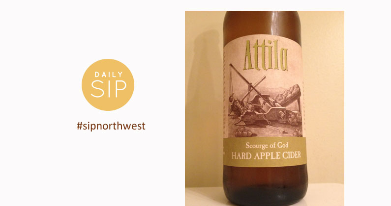 Attila Scourge of God Hard Apple Cider