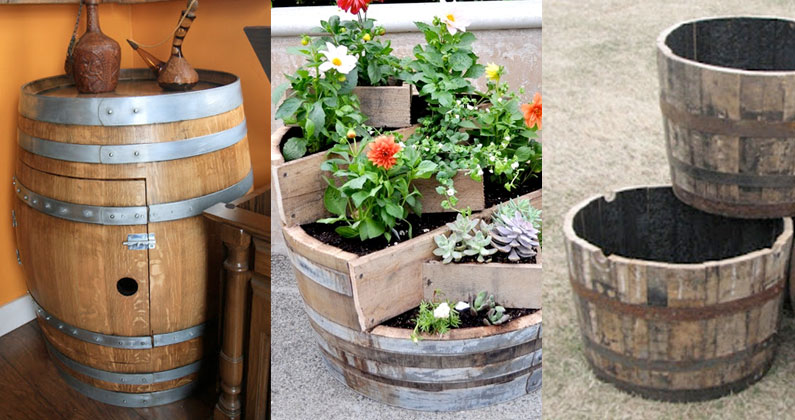 We Dig: DIY Wine Barrel Crafts
