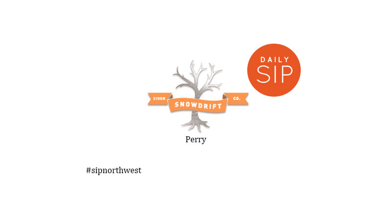 Snowdrift Cider Co. Perry