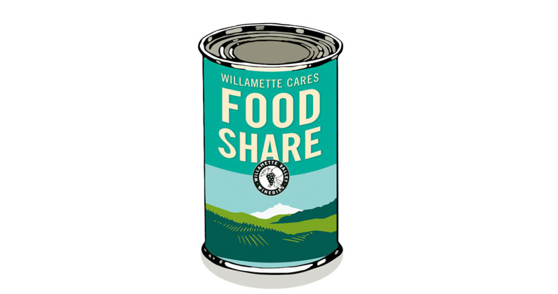 Oregon Wine Country Launches Food Drive
