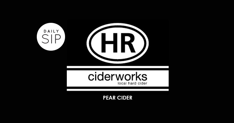HR Ciderworks Pear Cider