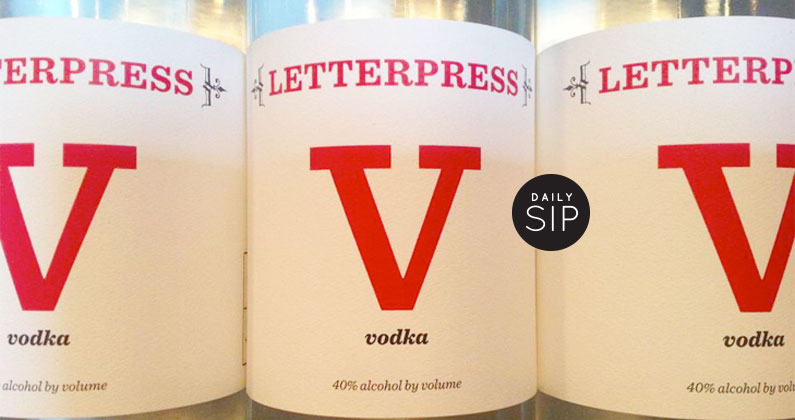 Letterpress Distilling Vodka