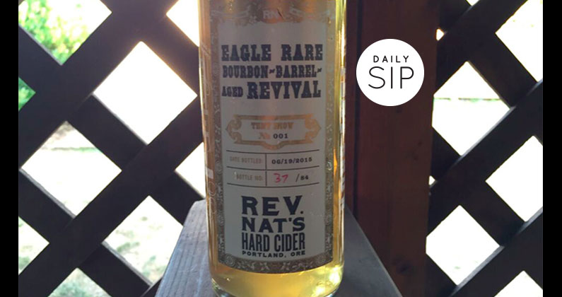 Reverend Nat’s Eagle Rare Bourbon Barrel Aged Revival Cider