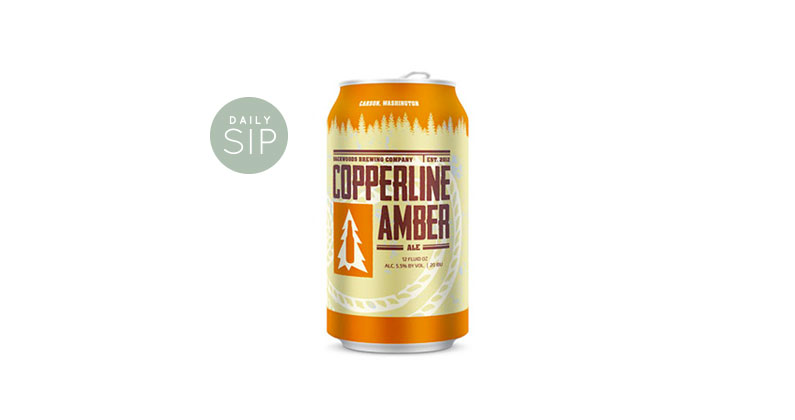 Backwoods Brewing Company Copperline Amber Ale