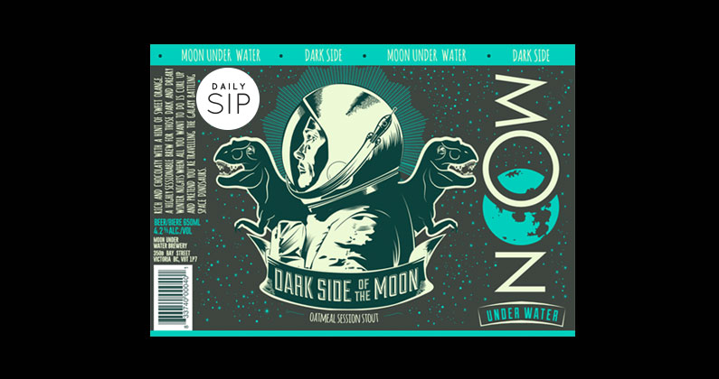 Moon Under Water Dark Side of the Moon Oatmeal Session Stout