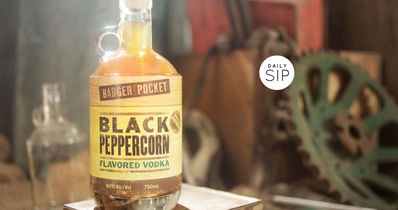 Skip Rock Distillers Badger Pocket Black Peppercorn Flavored Vodka