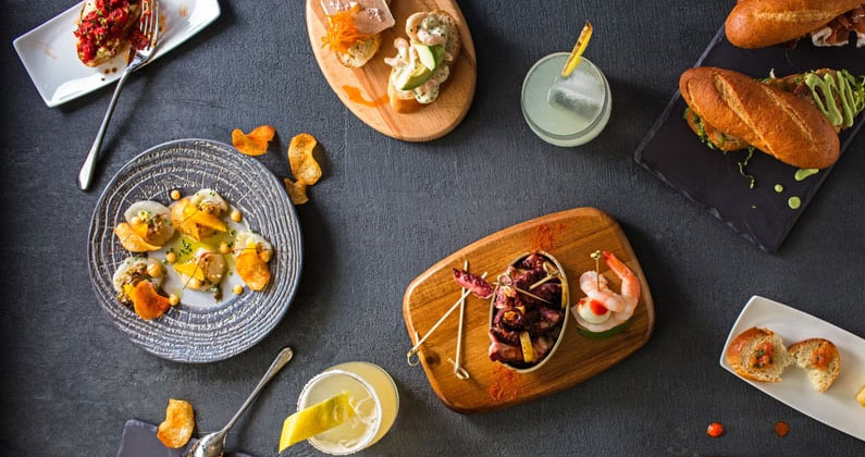 Colorful Spanish-Inspired Plates at Bar Oso