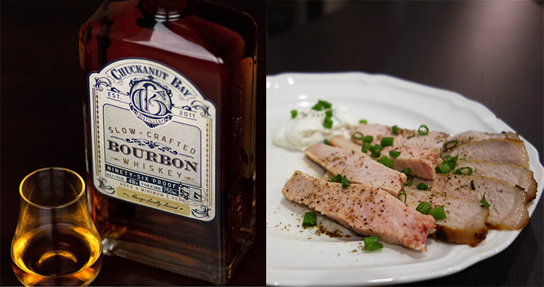 Recipe: Chuckanut Bay Distillery Bourbon Pork Tenderloins with Horseradish Cream