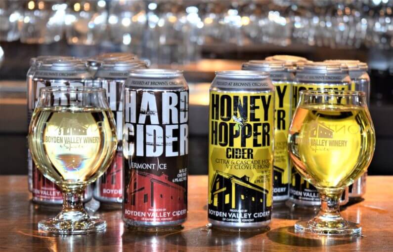 Boyden Valley Cidery Releases Four Ciders in Cans