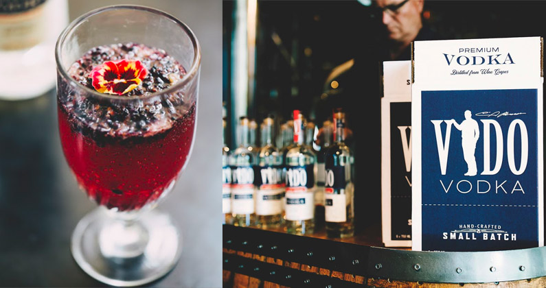 Cocktail Recipe: Blackberry VIDO Vodka Spritzer