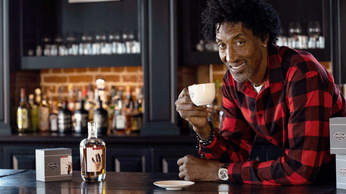 NBA LEGEND SCOTTIE PIPPEN’S DIGITS BOURBON TEAMS UP WITH SMITH TEAMAKER ON A NEW BARREL AGED TEA