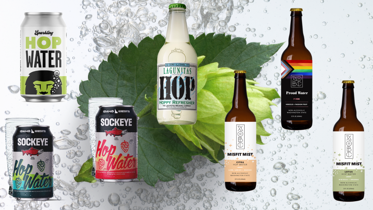 Hop Water is the new Non-Alc Seltzer