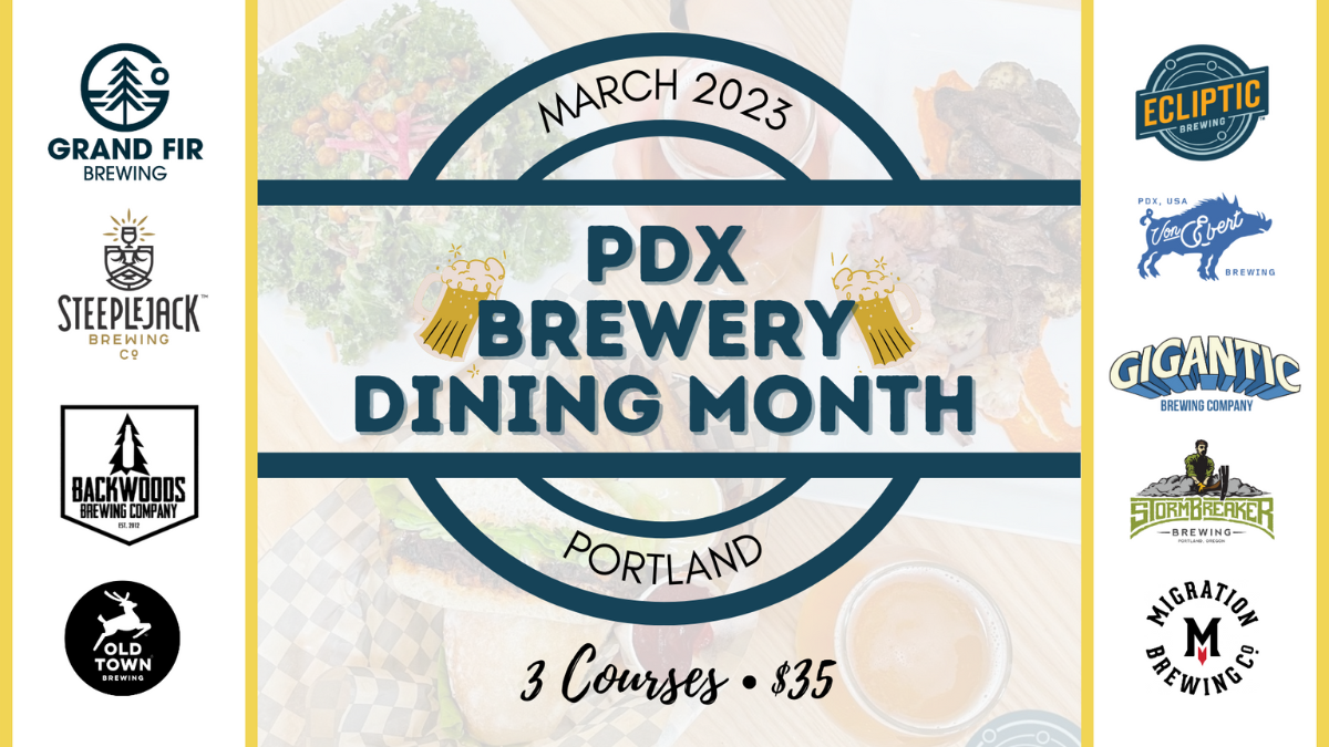 Portland’s Brewery Dining Month