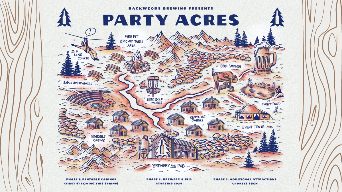 Brewery in the Front, Party Acres in the Back