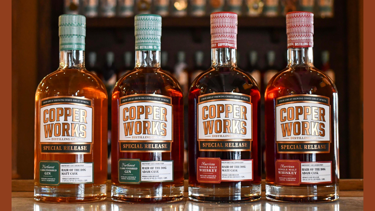 Copperworks Distilling Co. to Unveil Hair of the Dog Brewing Cask Collection on Natl. Beer Day