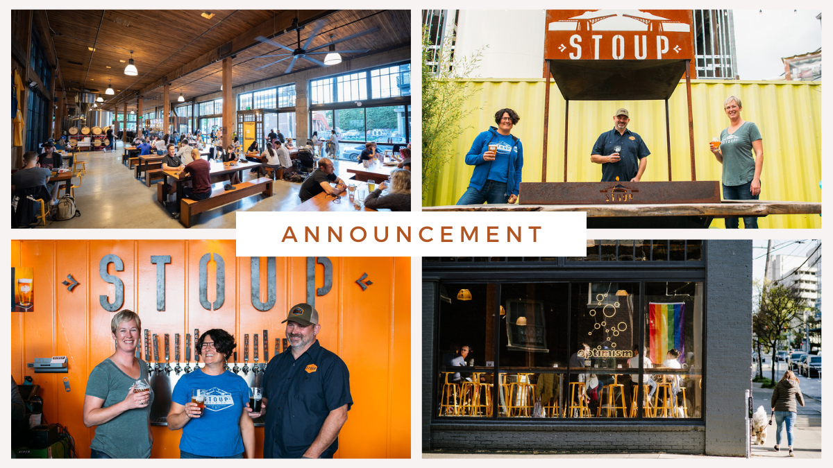 Optimism Brewing Announces Planned Sale to Stoup Brewing