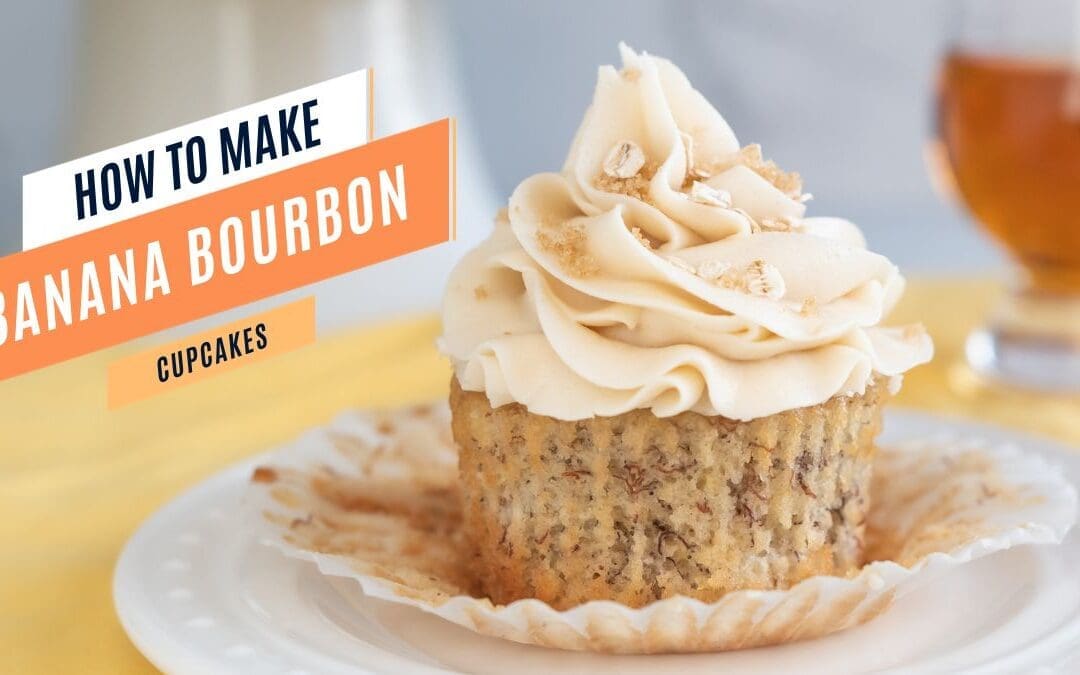Banana Bourbon Cupcakes