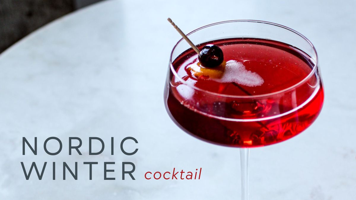 Aquavit Cocktail Recipe: Nordic Winter