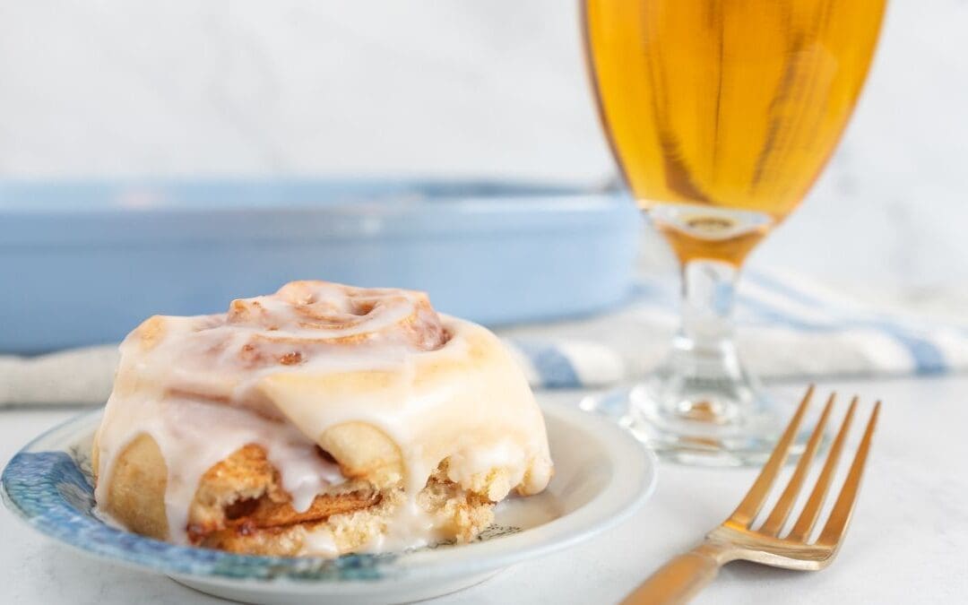 Baking with Booze: Cider Cinnamon Rolls