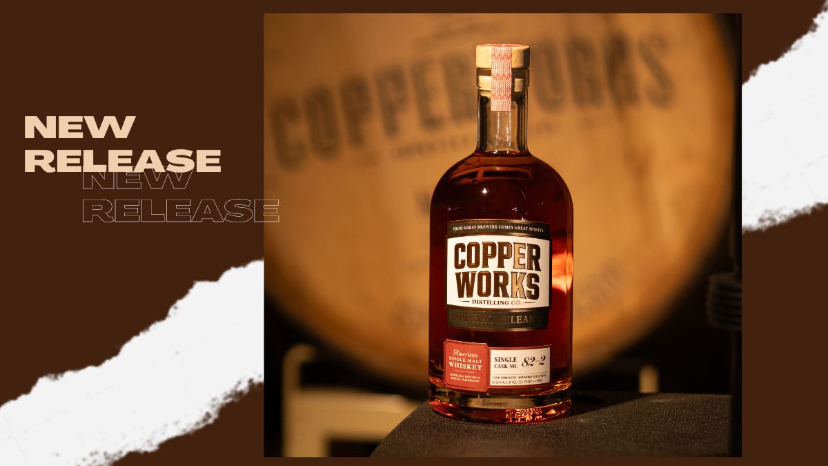 Copperworks Distilling Co. Unveils Four New American Single Malt Whiskeys, Including a Kenmore Exclusive Release