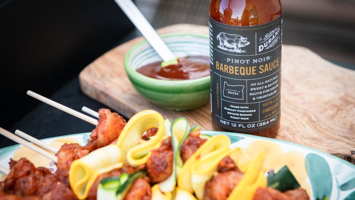 Durant Releases Barbeque Sauce Made From Smoke-Affected Pinot Noir