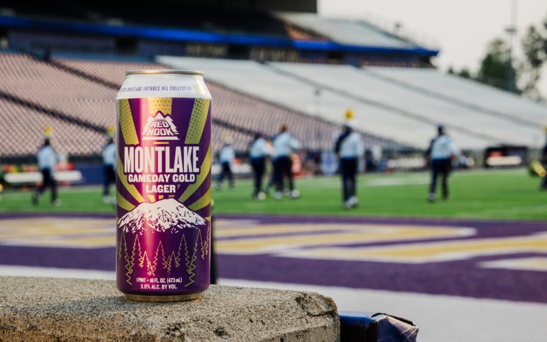 Redhook Teams with Montlake Futures, the Official NIL Collective of UW Athletics to Launch Montlake Gameday Gold Lager