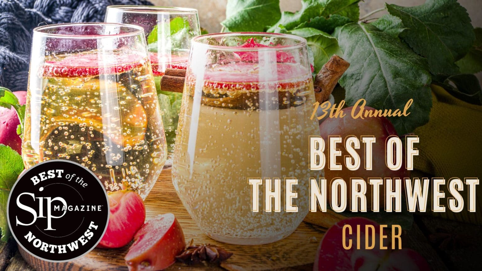 Submit your Cider to Sip Magazine’s 13th Annual Best of the Northwest