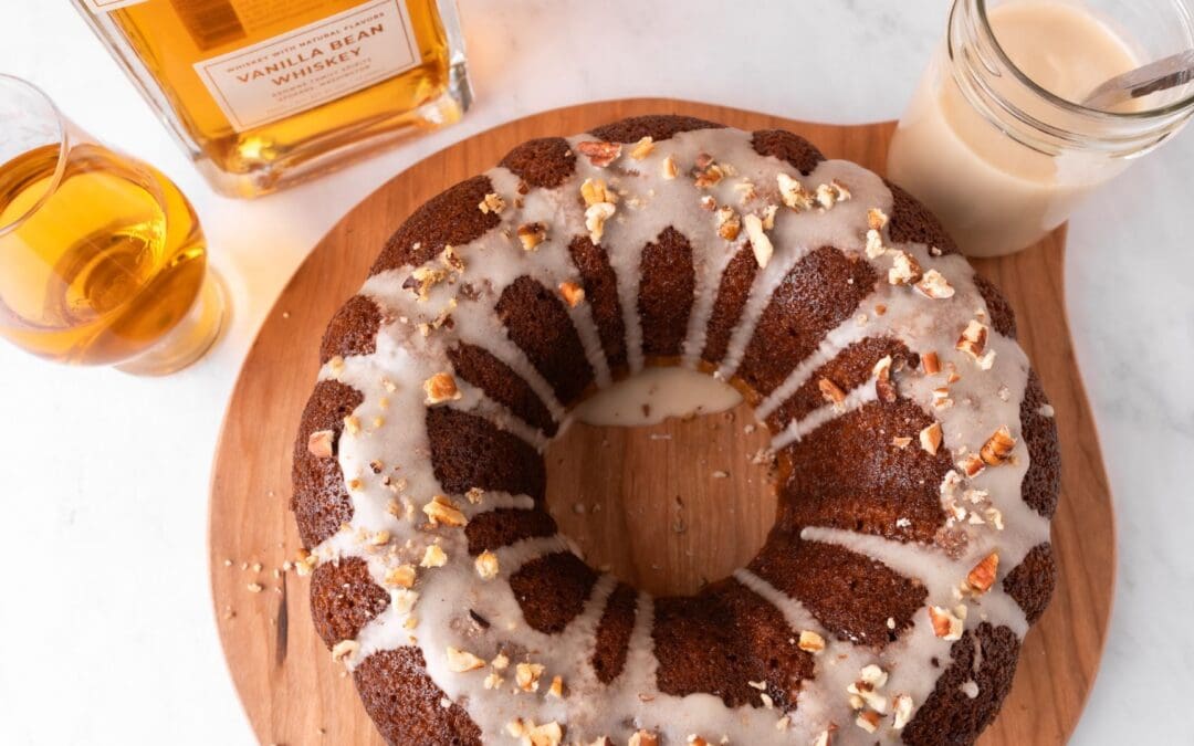 Brown Sugar Whiskey Cake Recipe with Warm Caramel and Vanilla Notes