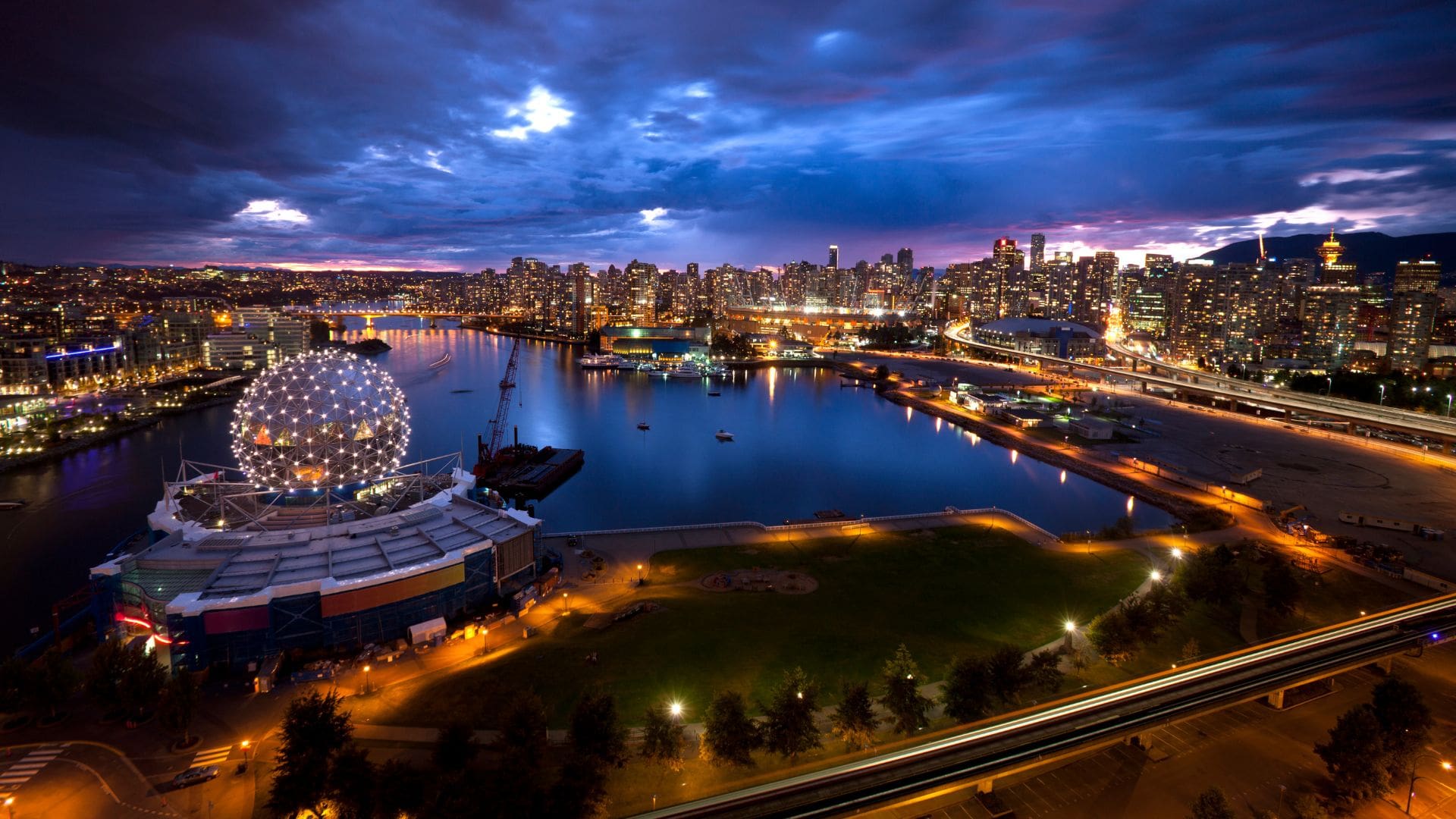 Vancouver BC Night Out