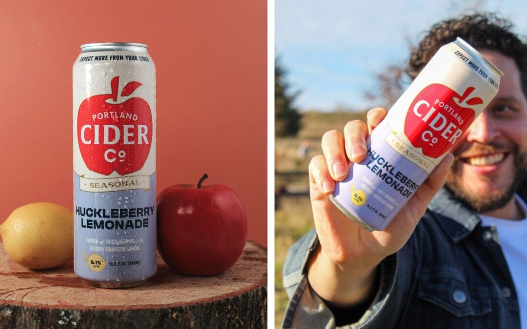 Portland Cider’s Huckleberry Lemonade is Bright, Bold and Balanced