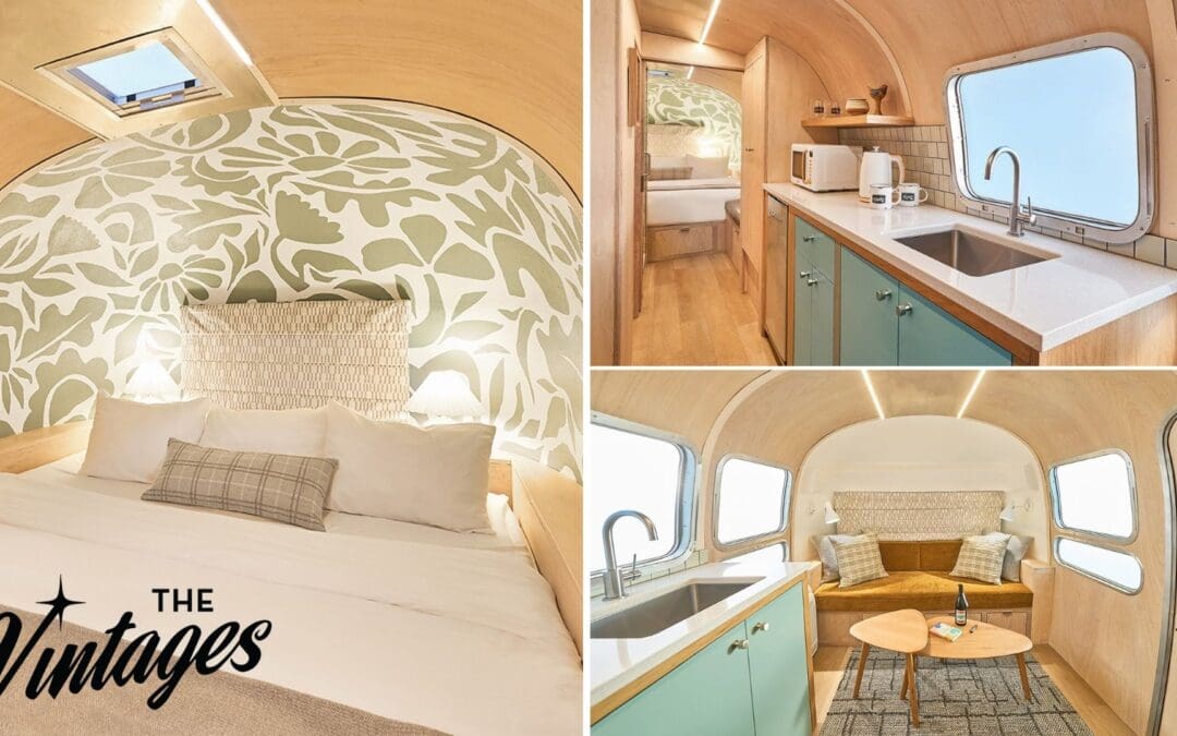 The Vintages Trailer Resort Celebrates Opening of Newly-Restored 1972 Airstream Sovereign