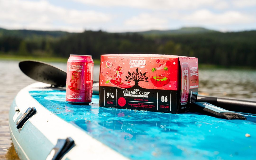 SUP SUMMER?  2 TOWNS CIDERHOUSE LAUNCHES POG COSMIC CRISP®  