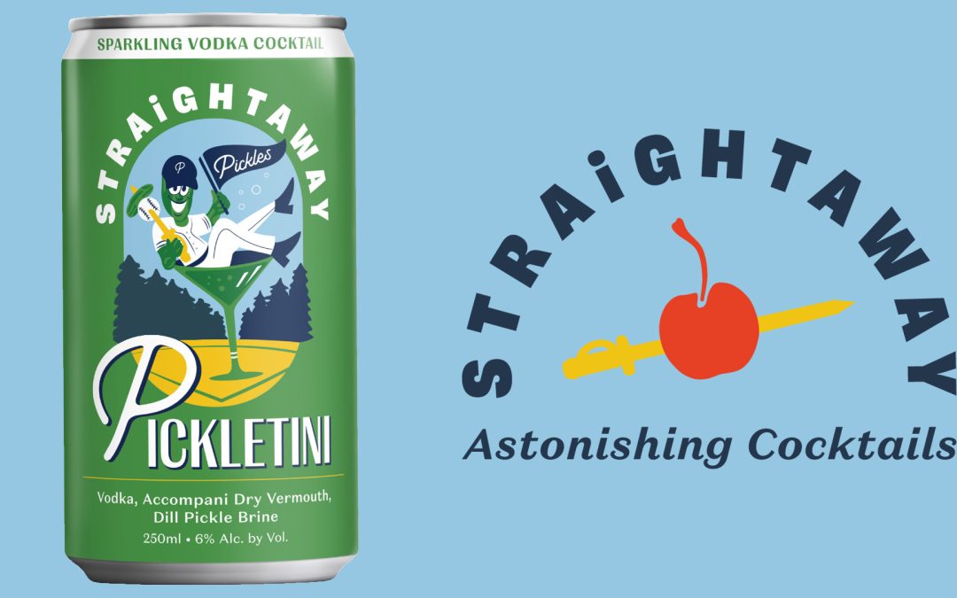 Straightaway Cocktails Launches “Pickletini” In Collaboration With Portland Pickles 