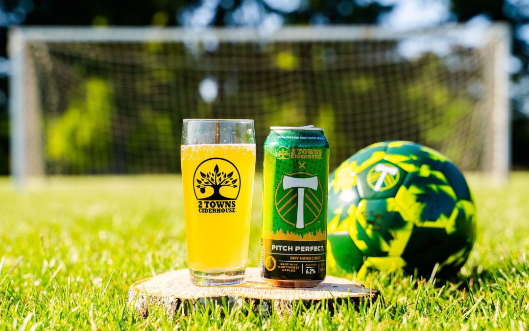 2 Towns Ciderhouse & the Portland Timbers Celebrate 11 Years Together with the Launch of Pitch Perfect Cider