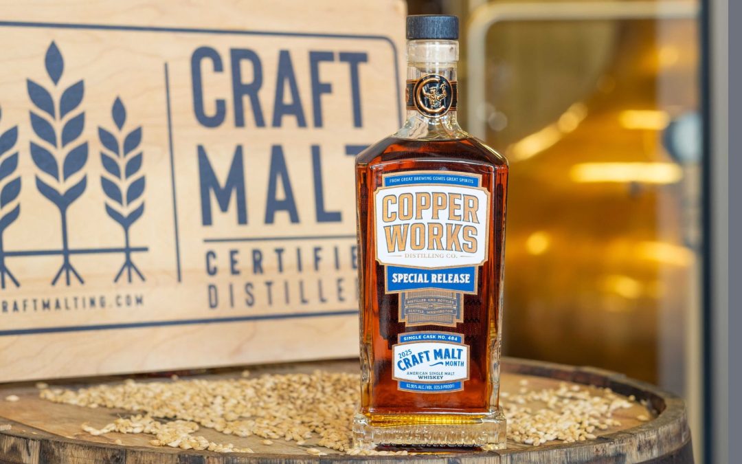 Copperworks Releases Single Cask for Craft Malt Month | $10 Donated per Bottle