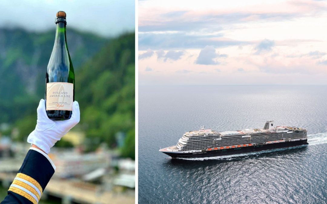 Homegrown Bubbles: Holland America’s Exclusive Washington Sparkling Wine Becomes the Fleet’s Top Pour