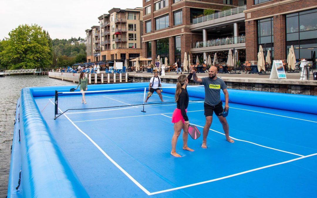 Hyatt Regency Lake Washington Debuts Floating Pickleball Court Experience