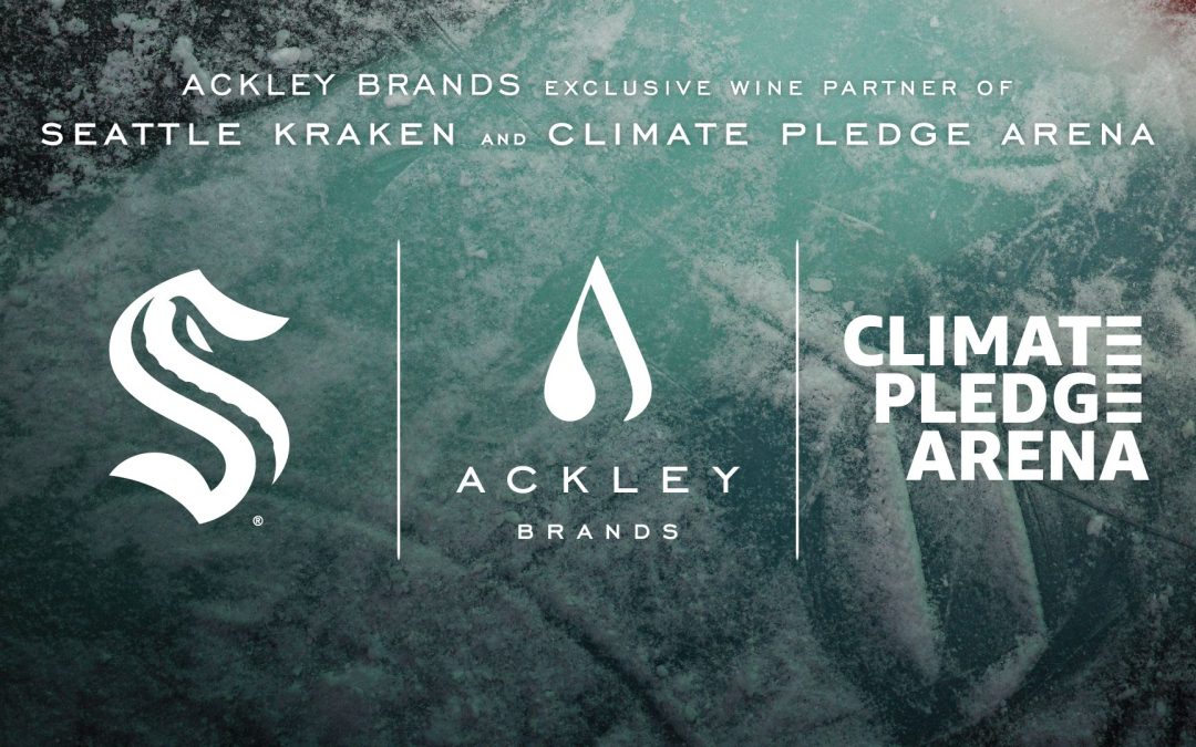 Ackley Brands Announces Partnership with Seattle Kraken and Climate Pledge Arena
