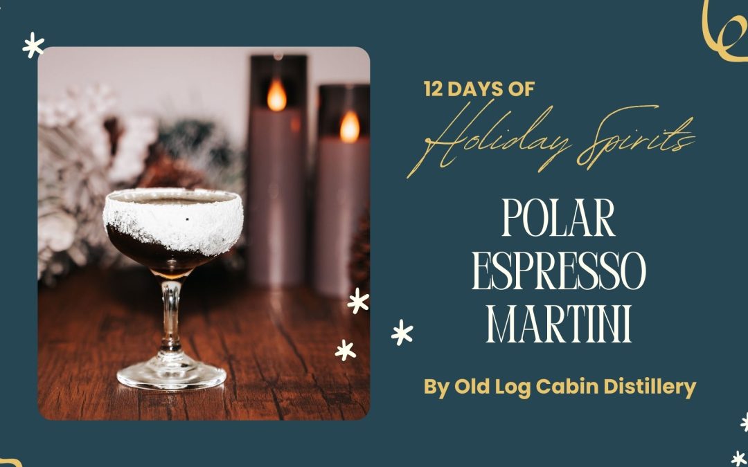 Winter Espresso Martini with Bourbon and Hazelnut