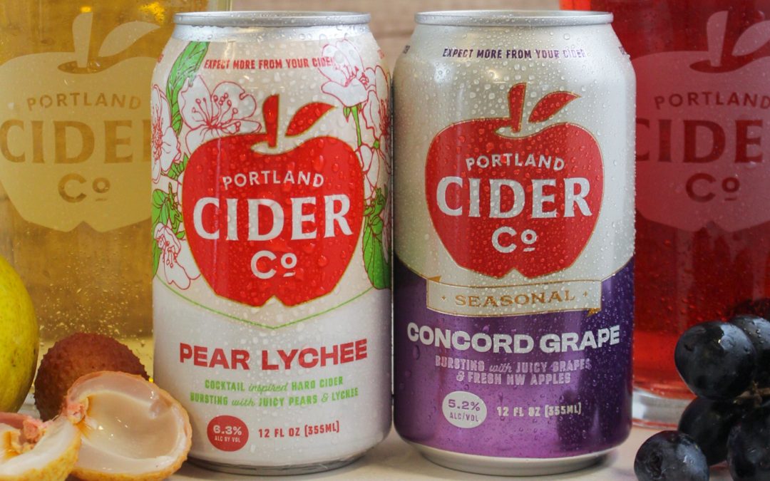Portland Cider Welcomes Back Concord Grape and Elevates Pear Lychee to Year-Round Status