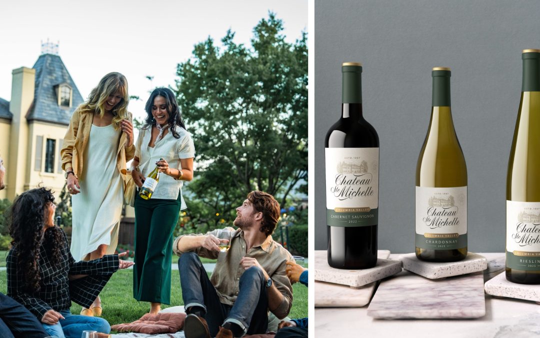 Chateau Ste. Michelle Unveils Brand Renaissance Showcasing Quality, Honoring Legacy and Celebrating Washington Heritage