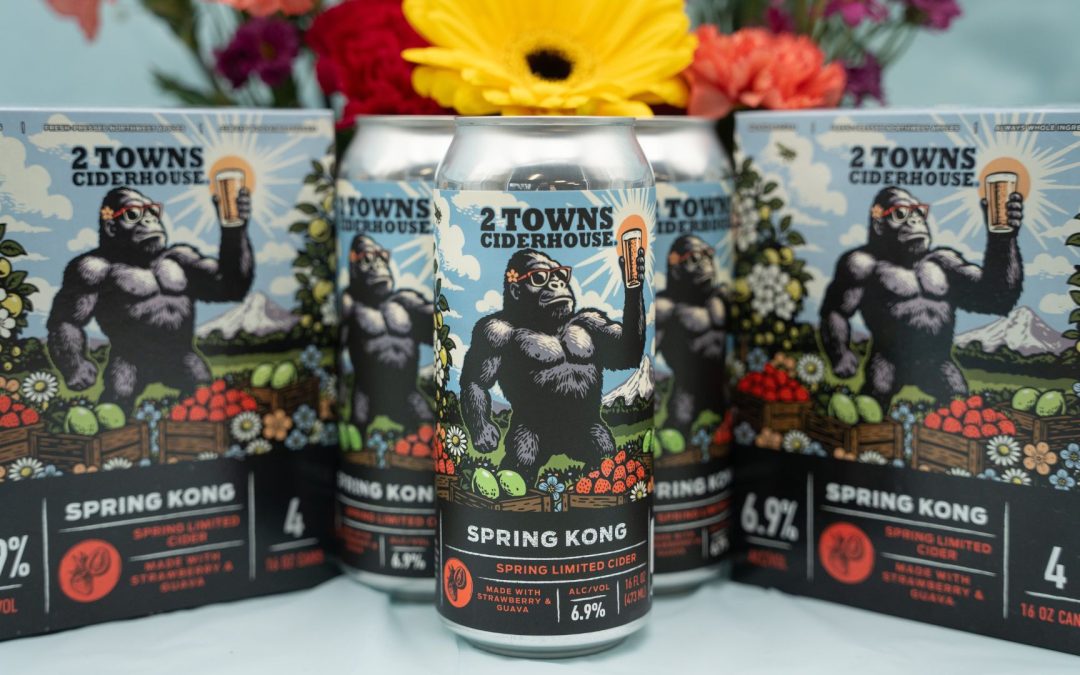 2 Towns Ciderhouse Unleashes Spring Kong as the Latest Addition to Its Seasonal Lineup