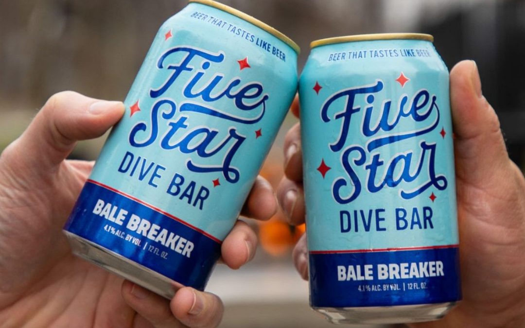 Say Hello To Five Star Dive Bar Light Beer