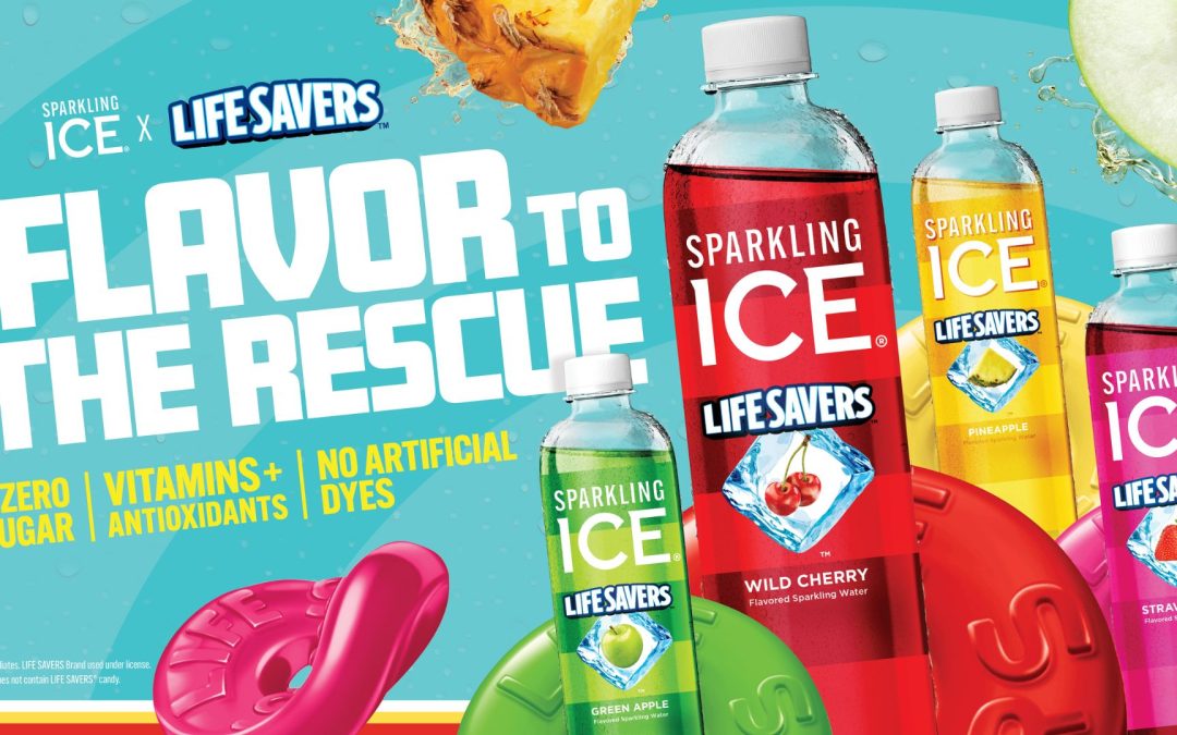 Sparkling Ice® x LIFE SAVERS® Collab Brings Four New Candy-Inspired Flavors 