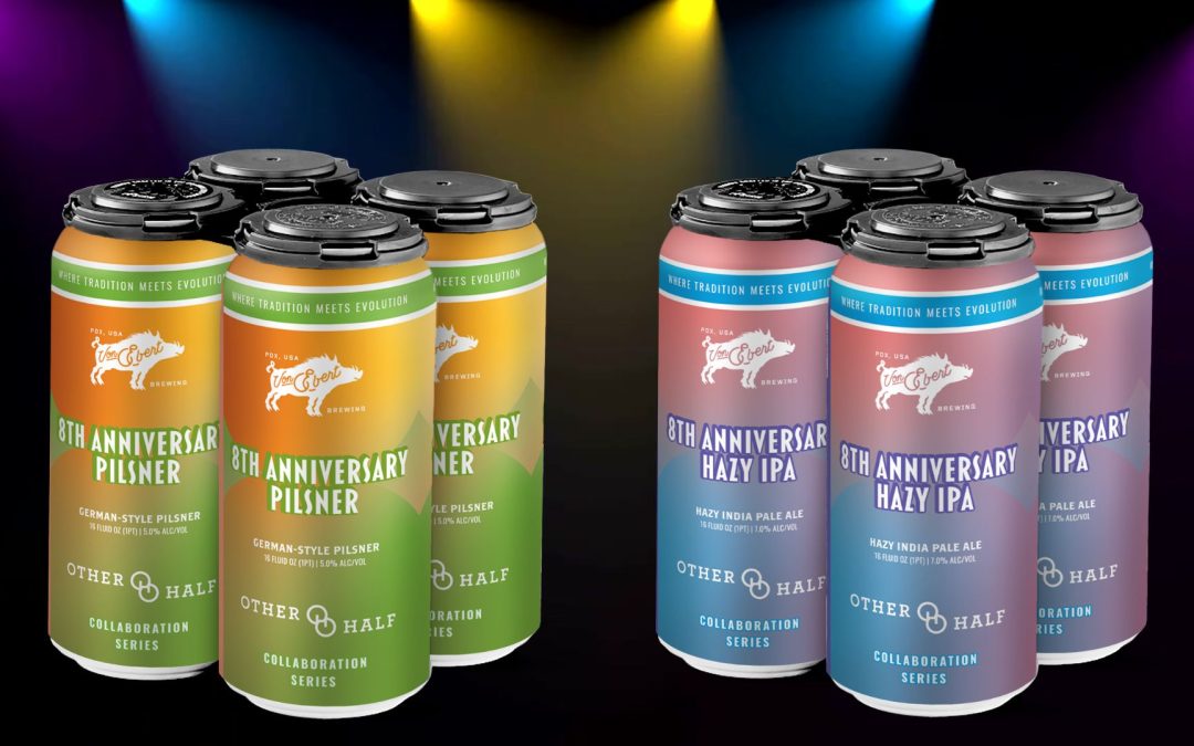 Von Ebert Brewing Releases Collaborations with Other Half Brewing Company for 8th Anniversary