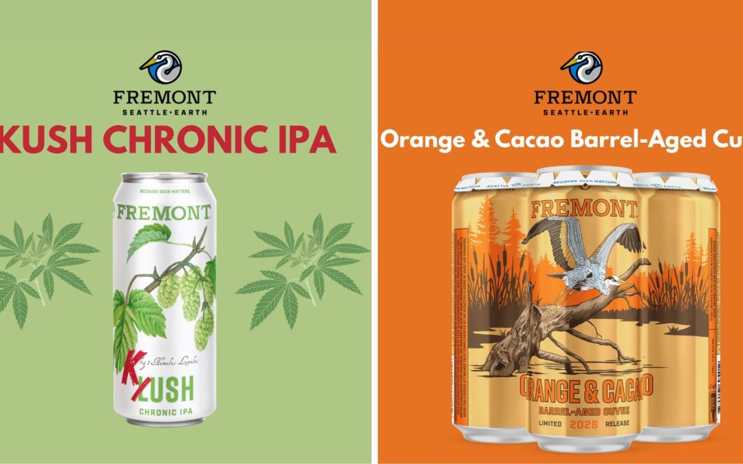 Fremont Brewing Welcomes Spring with Kush IPA and Orange & Cacao Barrel-Aged Cuvee