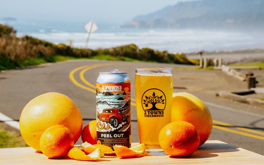 Cruise into Summer with Peel Out, A Bright Grapefruit Radler from 2 Towns Ciderhouse